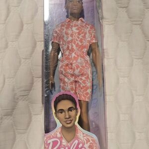 Mattel Barbie Ken Fashionistas Doll New In Box Hawaiian Printed Outfit Collect
